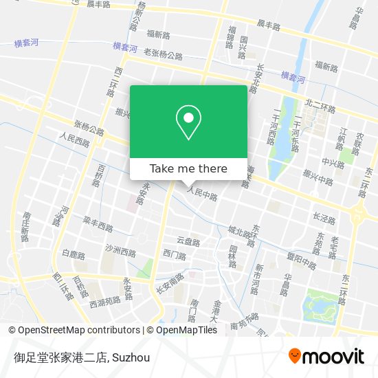 御足堂张家港二店 map
