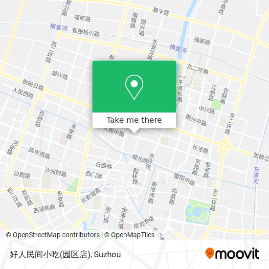 好人民间小吃(园区店) map