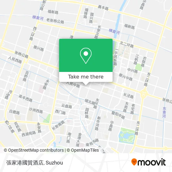 張家港國貿酒店 map