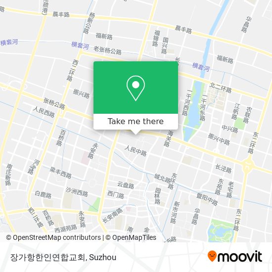 장가항한인연합교회 map
