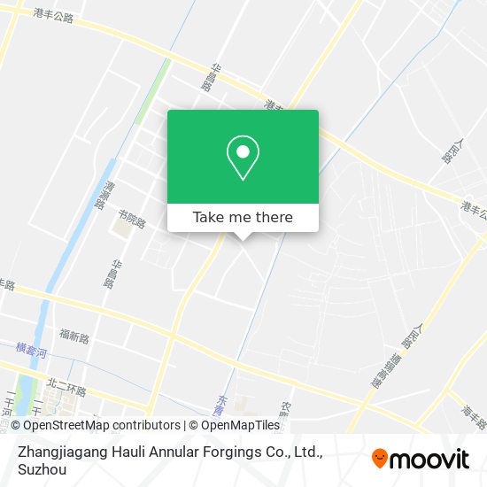 Zhangjiagang Hauli Annular Forgings Co., Ltd. map