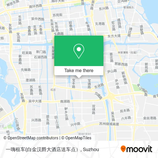 一嗨租车 map