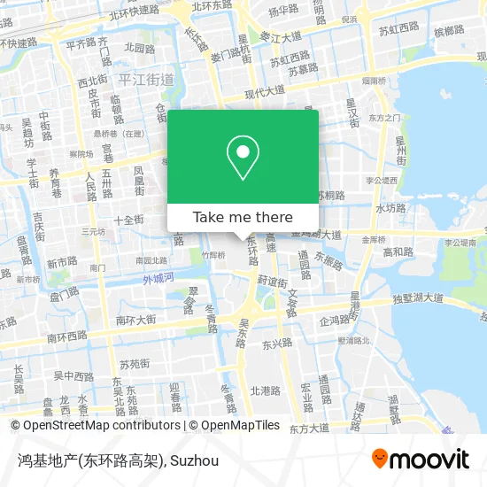 鸿基地产(东环路高架) map