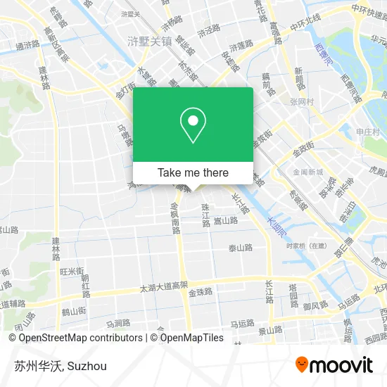 苏州华沃 map