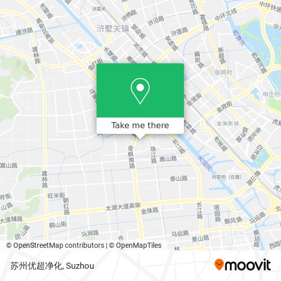 苏州优超净化 map