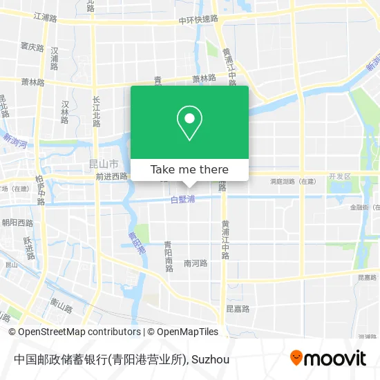 中国邮政储蓄银行(青阳港营业所) map