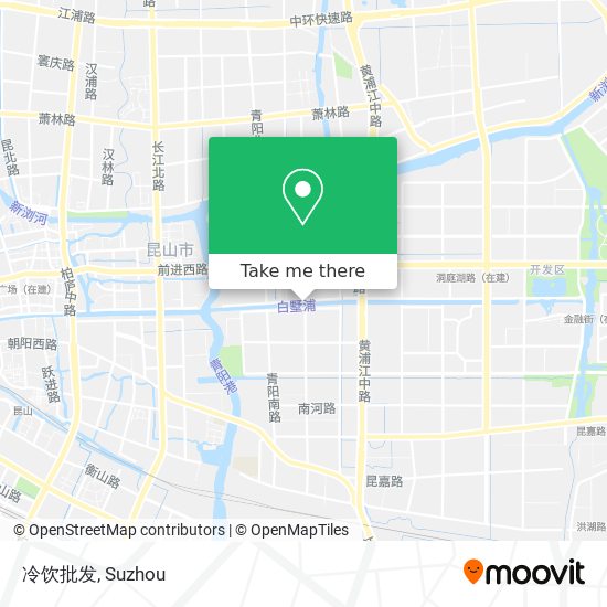 冷饮批发 map