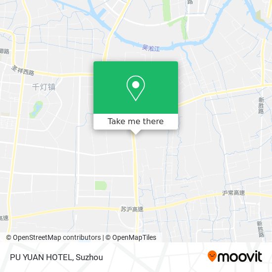 PU YUAN HOTEL map