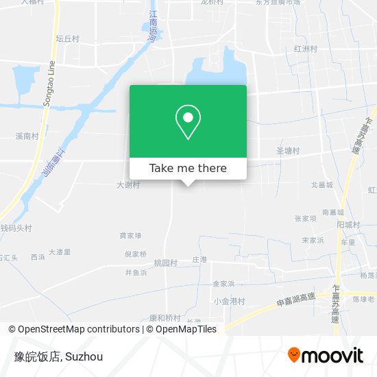 豫皖饭店 map