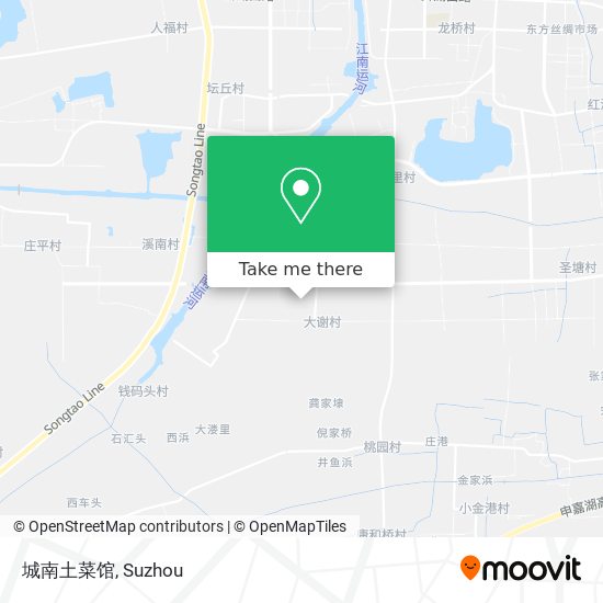 城南土菜馆 map