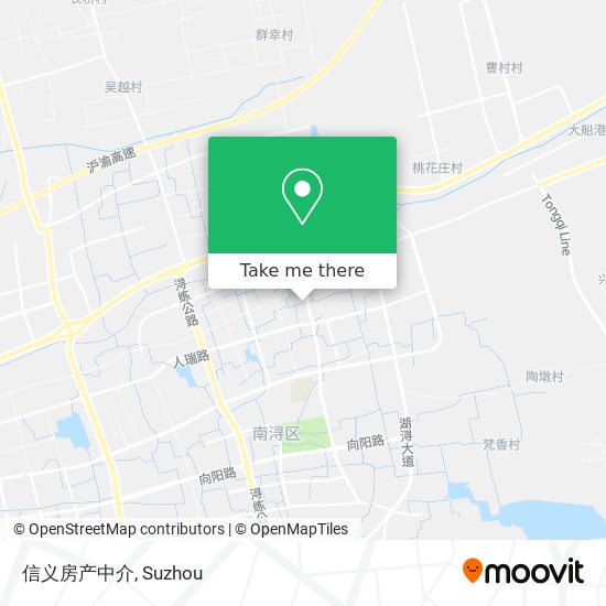 信义房产中介 map