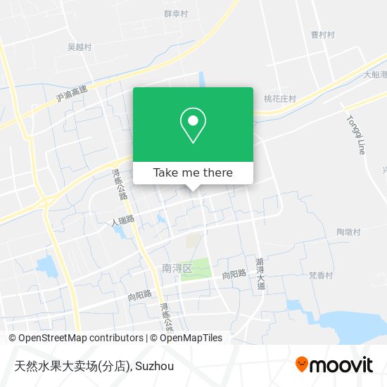 天然水果大卖场(分店) map