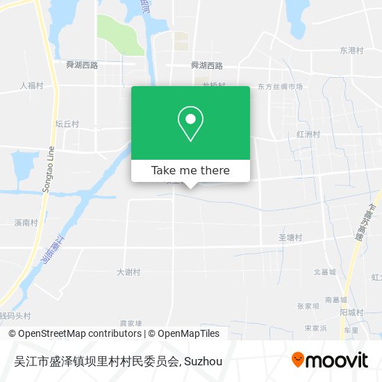 吴江市盛泽镇坝里村村民委员会 map
