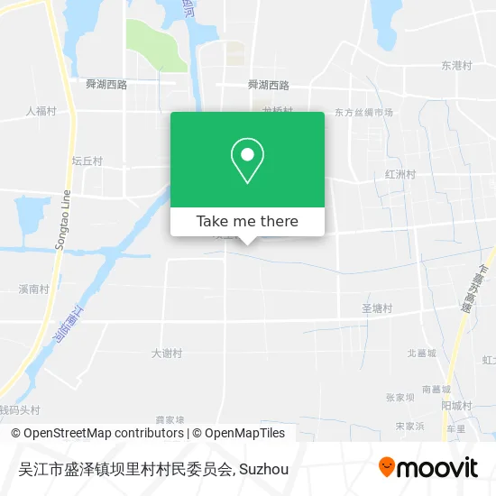 吴江市盛泽镇坝里村村民委员会 map