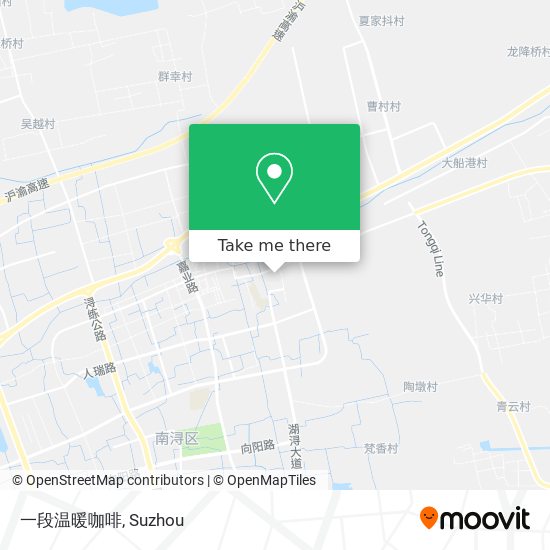 一段温暖咖啡 map