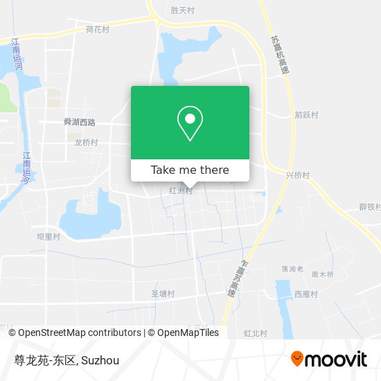 尊龙苑-东区 map