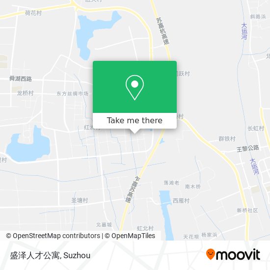 盛泽人才公寓 map