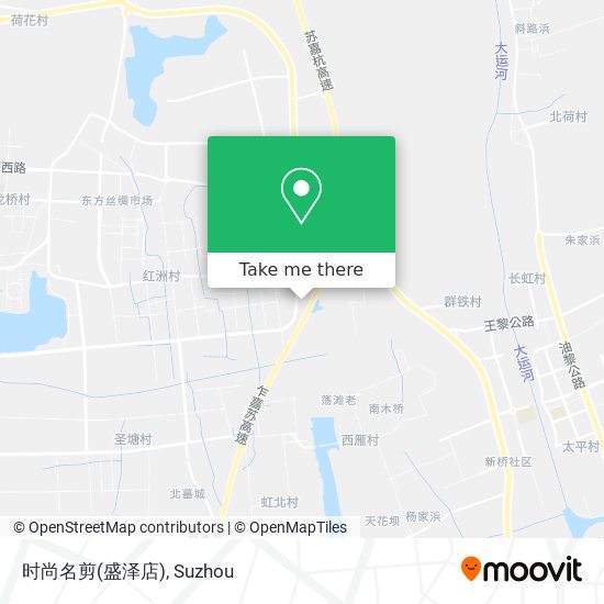 时尚名剪(盛泽店) map