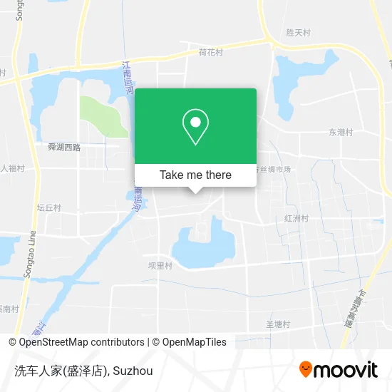 洗车人家(盛泽店) map