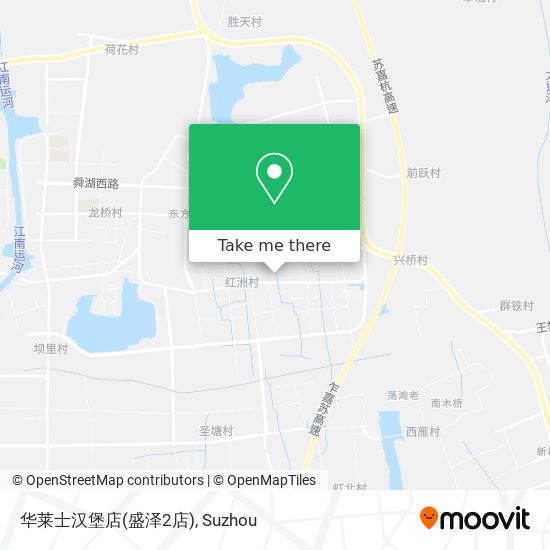 华莱士汉堡店(盛泽2店) map