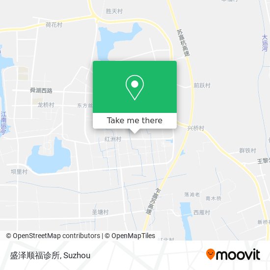盛泽顺福诊所 map