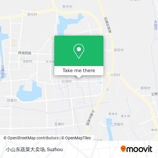 小山东蔬菜大卖场 map