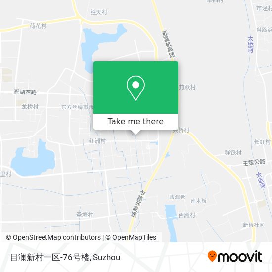 目澜新村一区-76号楼 map