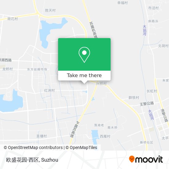 欧盛花园-西区 map
