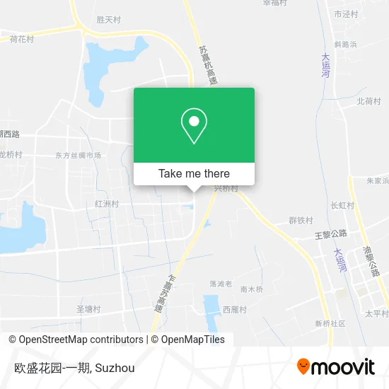 欧盛花园-一期 map