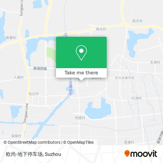 欧尚-地下停车场 map
