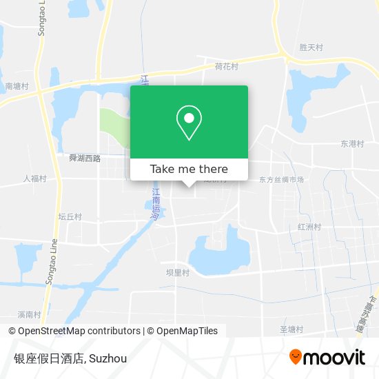 银座假日酒店 map