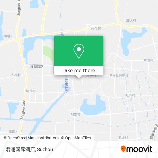 君澜国际酒店 map