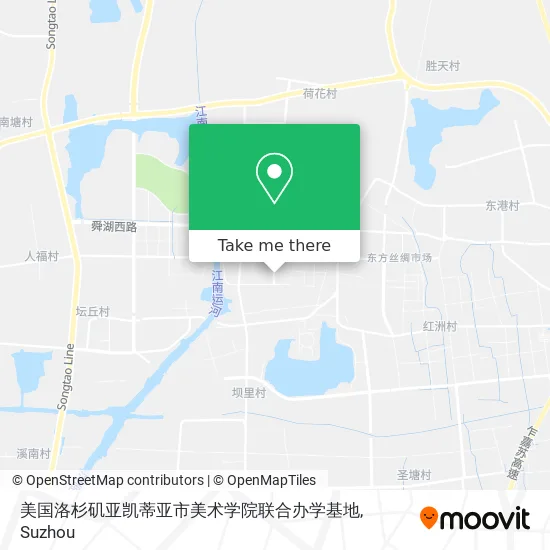美国洛杉矶亚凯蒂亚市美术学院联合办学基地 map