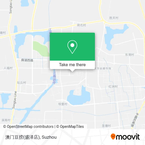 澳门豆捞(盛泽店) map