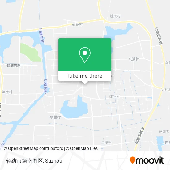 轻纺市场南商区 map