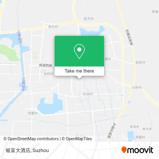 银富大酒店 map