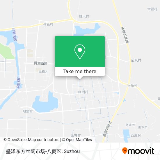 盛泽东方丝绸市场-八商区 map