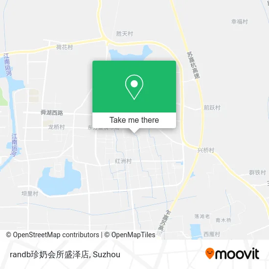randb珍奶会所盛泽店 map