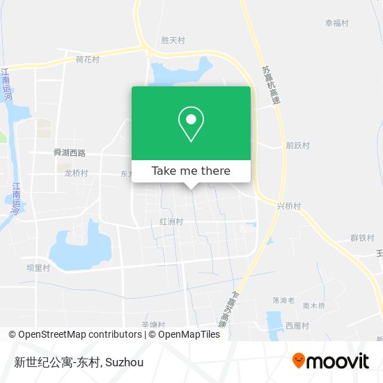 新世纪公寓-东村 map