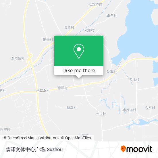 震泽文体中心广场 map