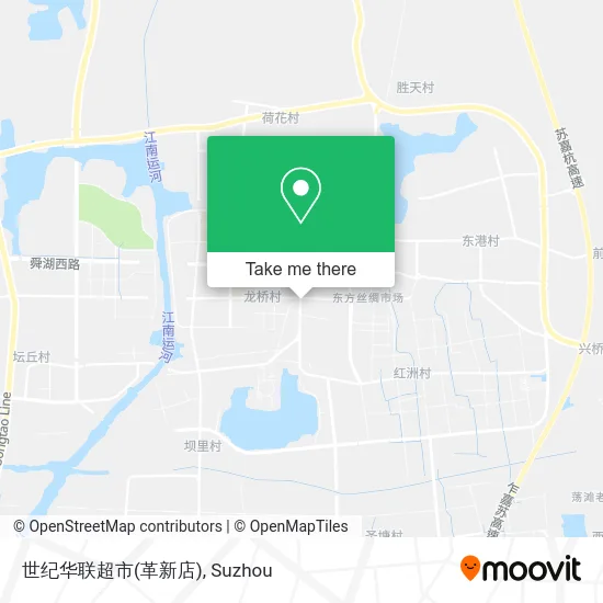 世纪华联超市(革新店) map