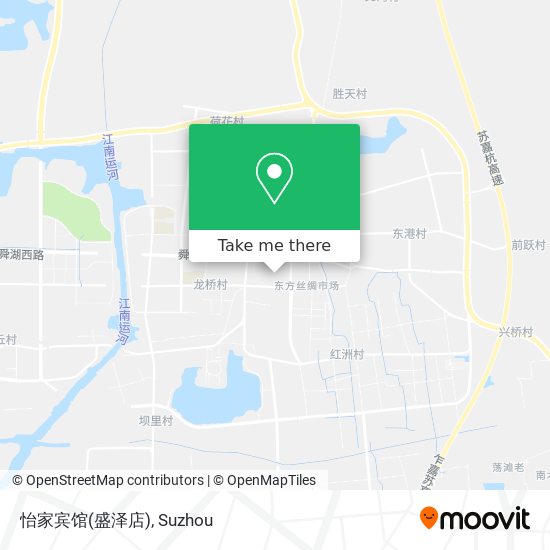 怡家宾馆(盛泽店) map