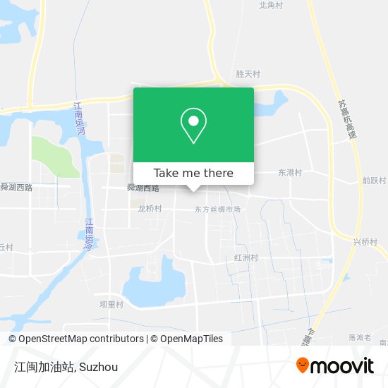 江闽加油站 map