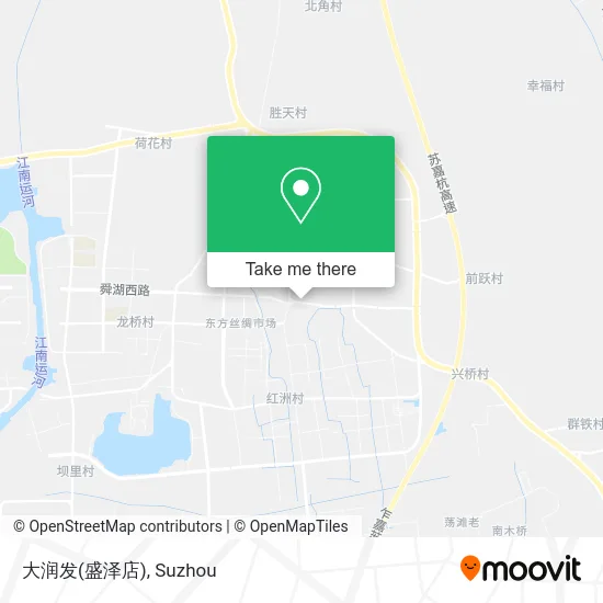 大润发(盛泽店) map