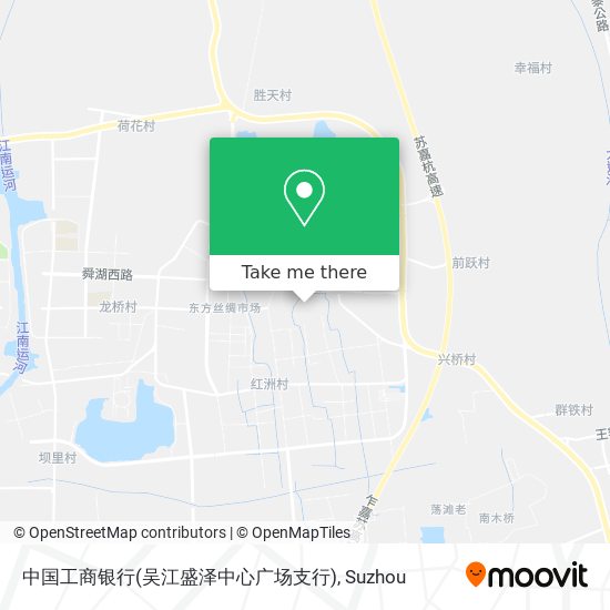 中国工商银行(吴江盛泽中心广场支行) map