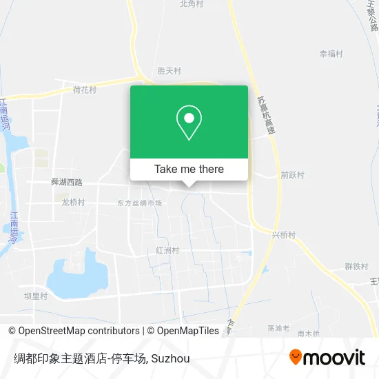 绸都印象主题酒店-停车场 map