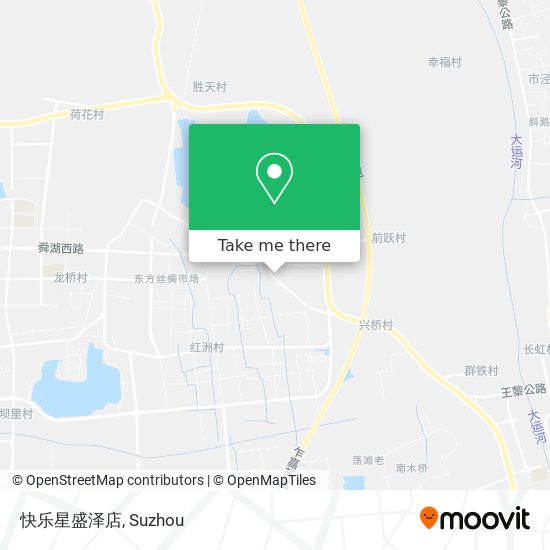 快乐星盛泽店 map