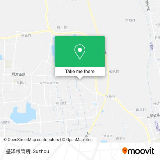 盛泽粮管所 map