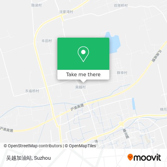吴越加油站 map