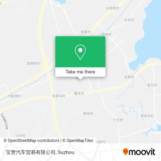 宝赞汽车贸易有限公司 map